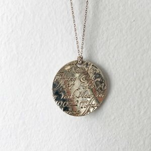 Tiffany & Co silver necklace